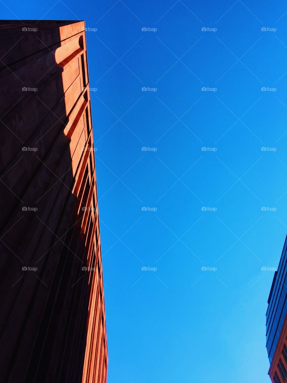 NYC golden hour. Walking through noho before sunset