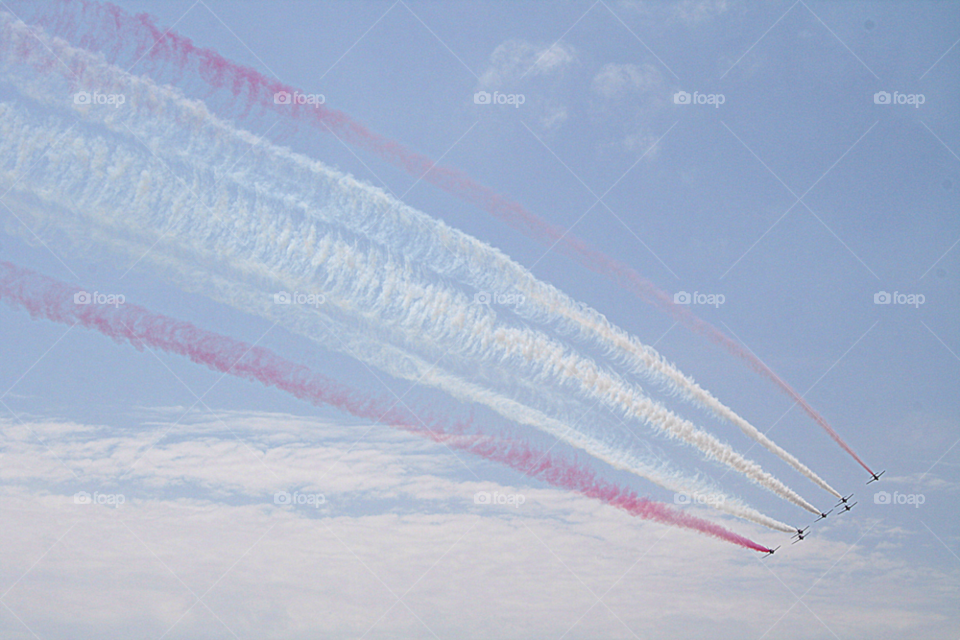 raf planes display stunts by leonbritton123