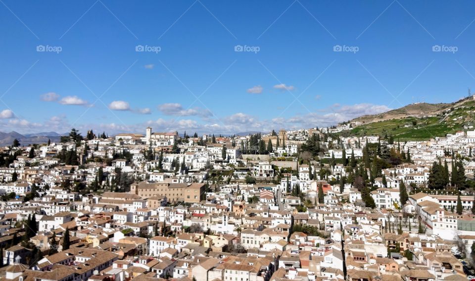 Alhambra in Granada, Spain