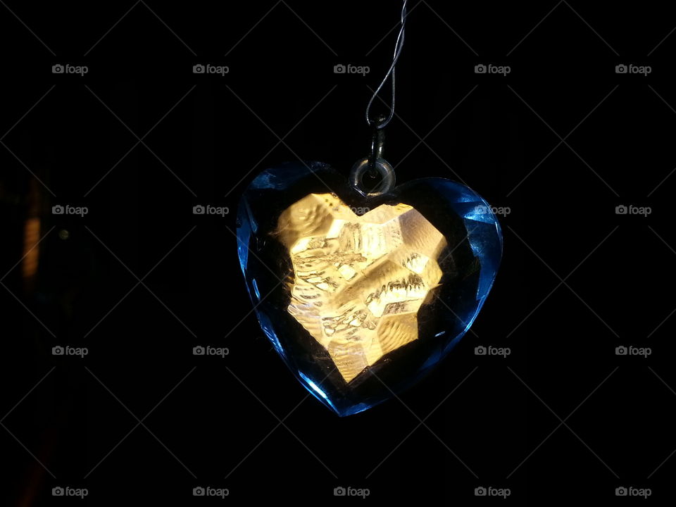 Heart's Treasure . Found along the road, light behind and used the flash. 