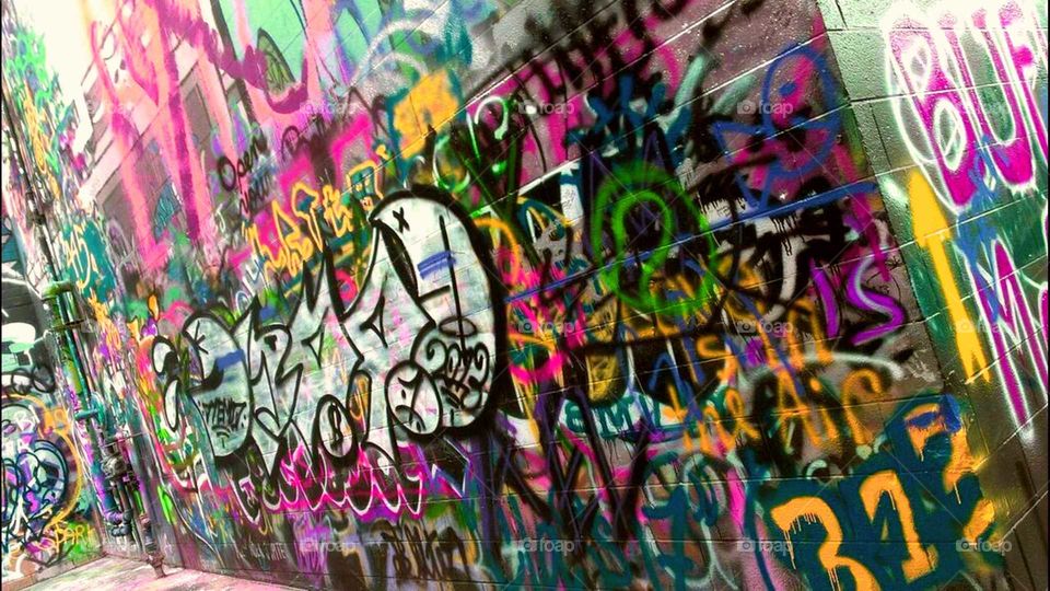 Graffiti Alley, Ann Arbor, Michigan