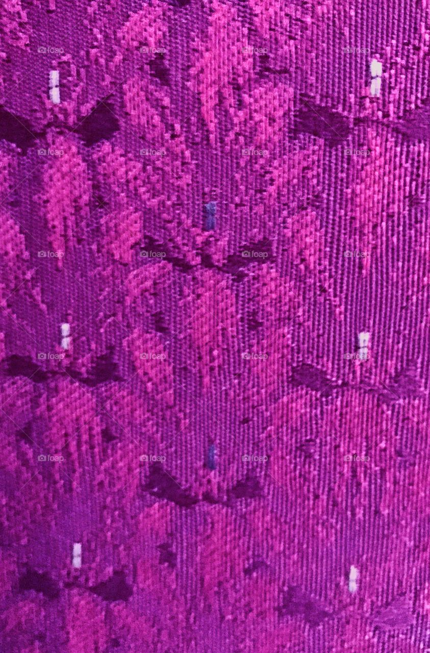 Purple patterned 