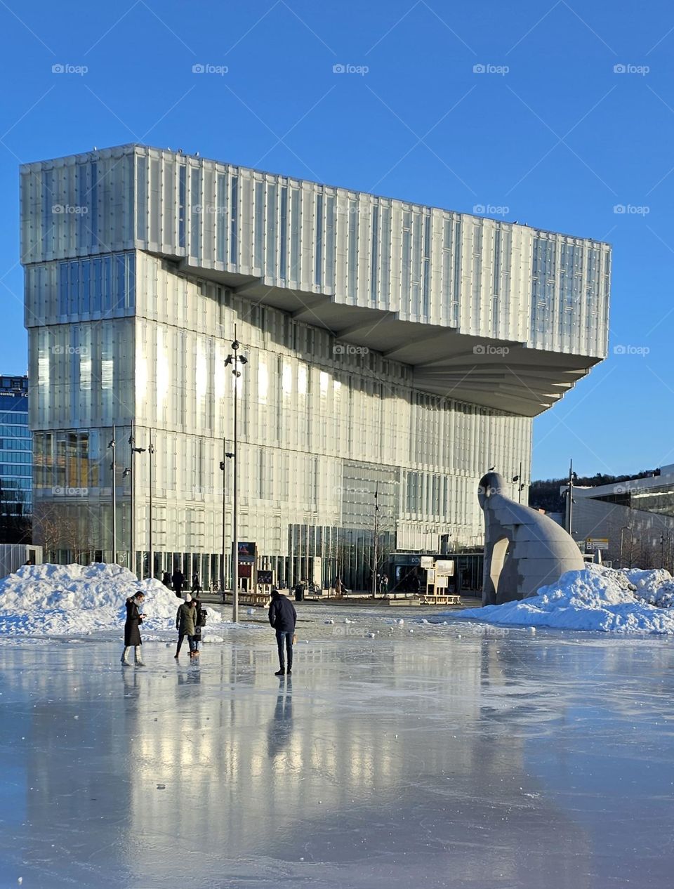 strange building in Oslo
