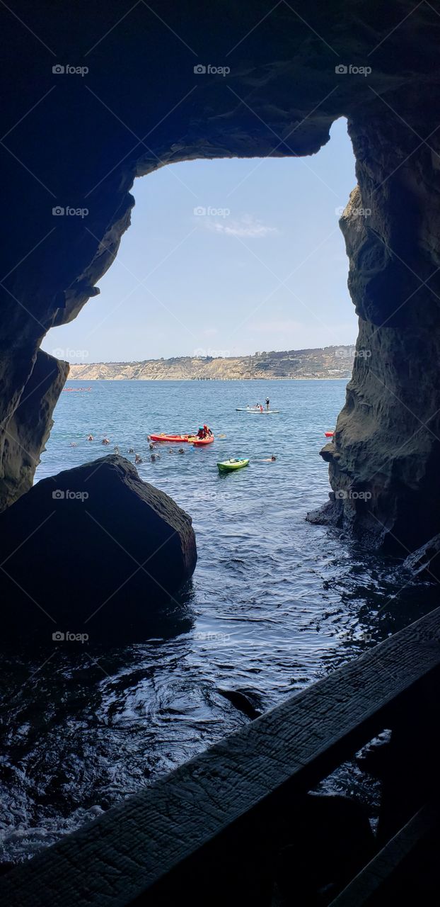 The old man in the cave