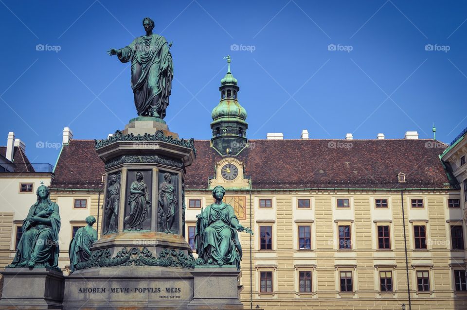 Estatua Emperador Franz I (Vienna - Austria)
