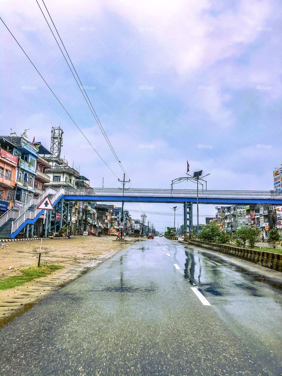 Sky bridge in Nepal shot on iphone