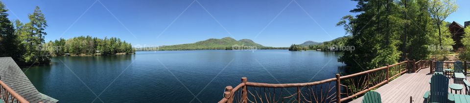 Lake George panoramic 