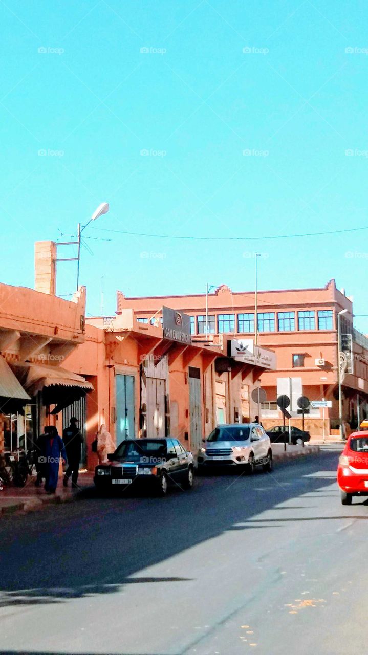A view of the old hotel;Salam in Chaplin,Morocco