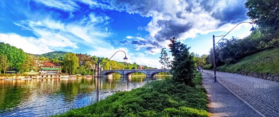 River Po in Turin