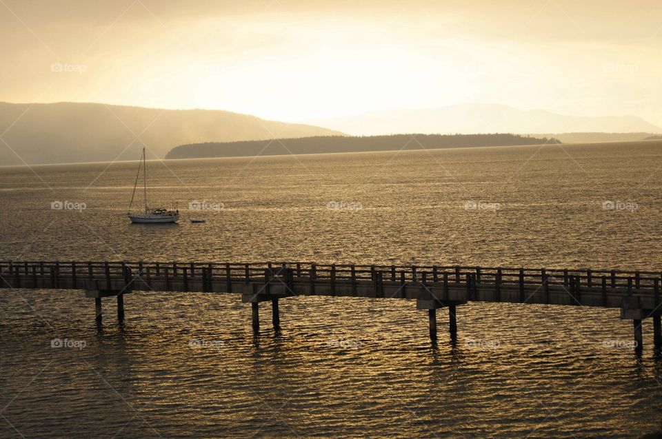 Scenic view of sea