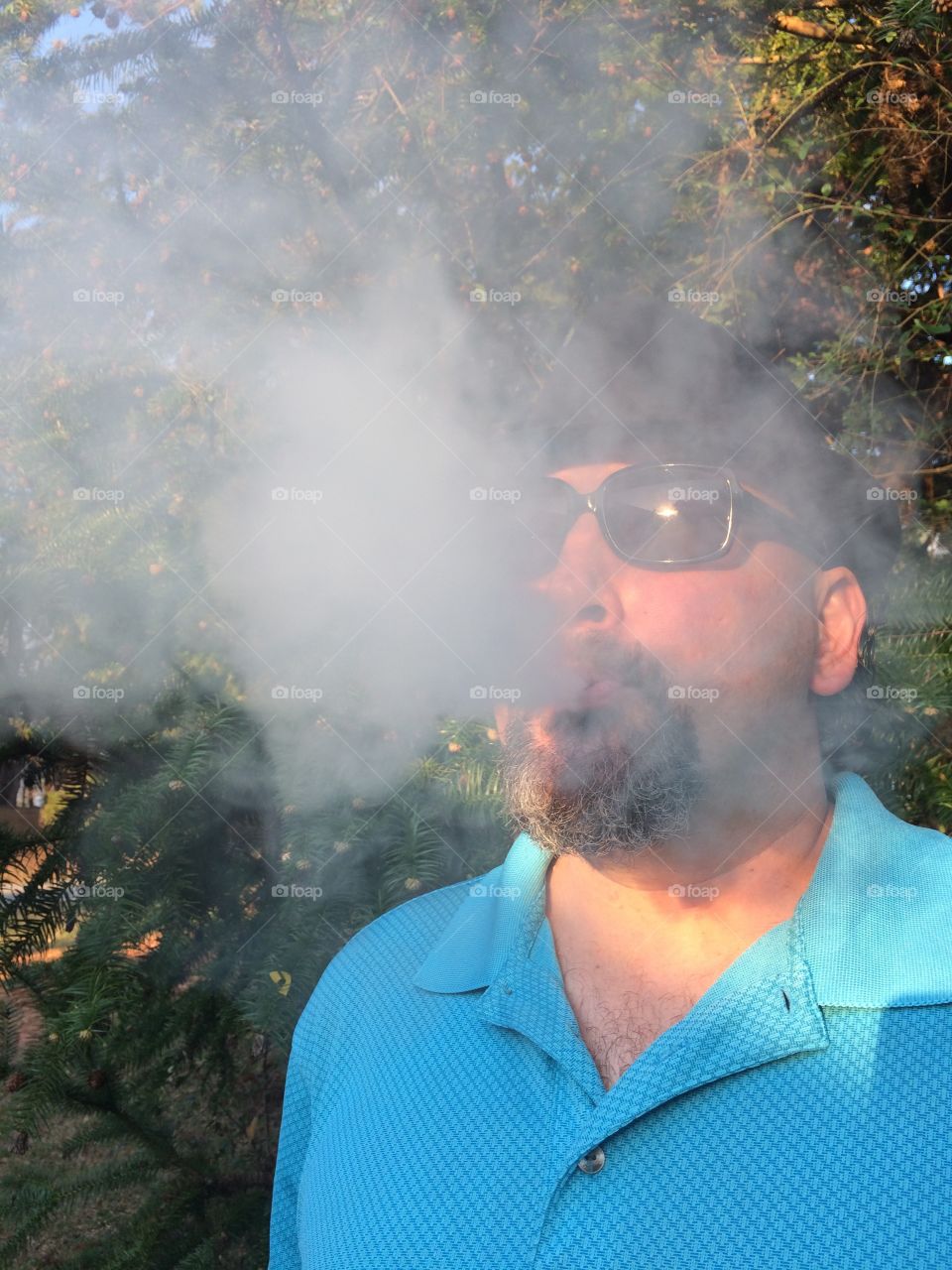 Smokey man
