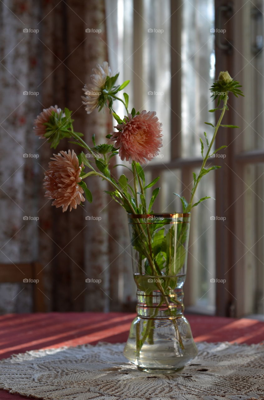 Vase with flowers