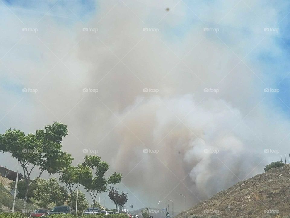 California fire season. Smokey, scary, and shocking