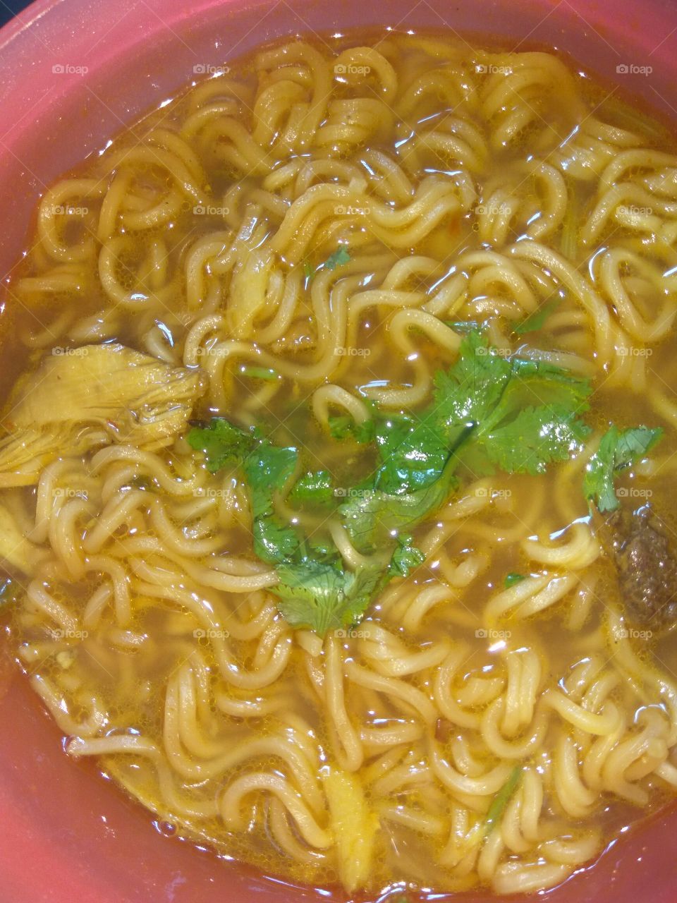 chicken soup noodles