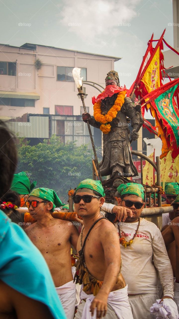 Vegetarian festival in Phuket 