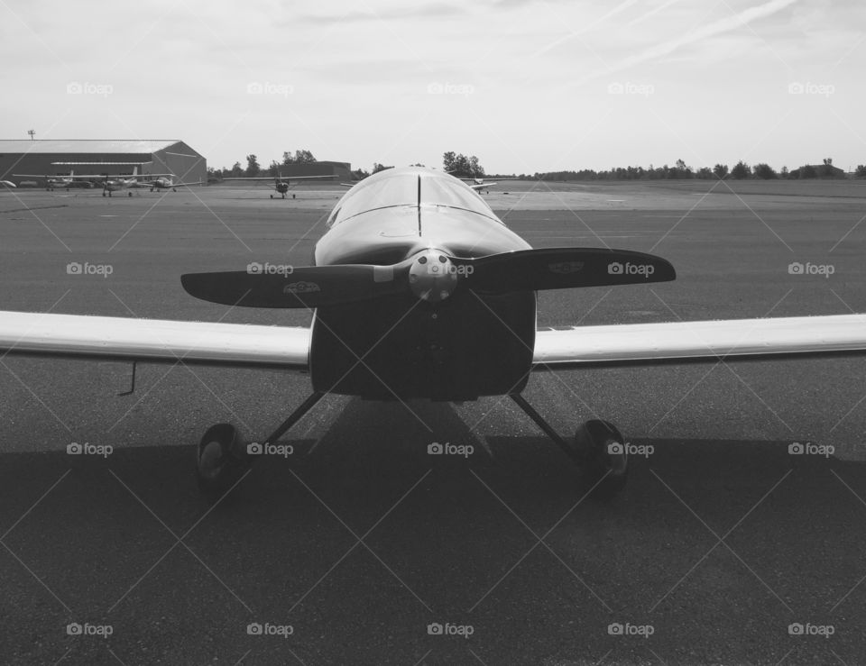 Small homemade plane