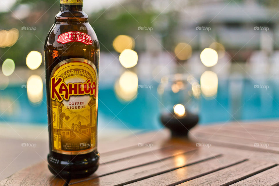 Kahlua by the pool