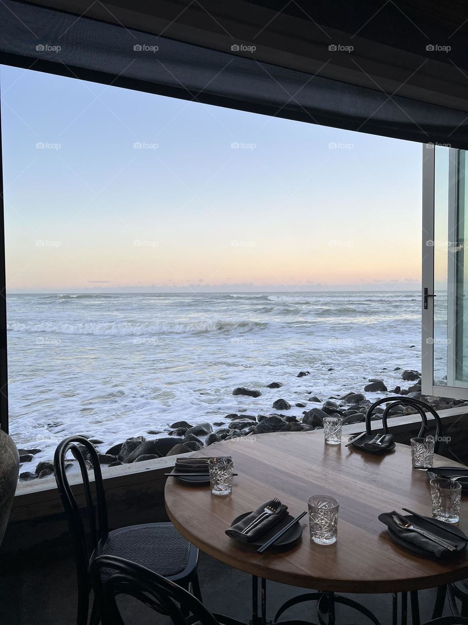 Beachside restaurant 