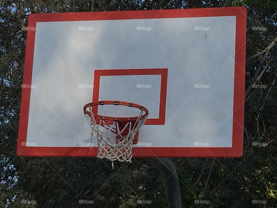 Basketball hoop/net/backboard