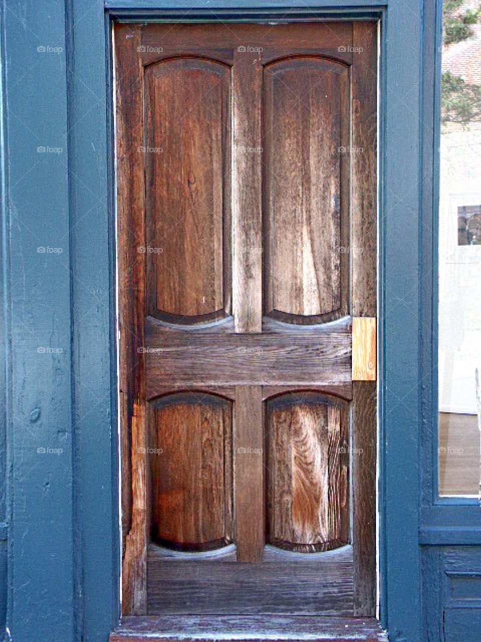 Polished door