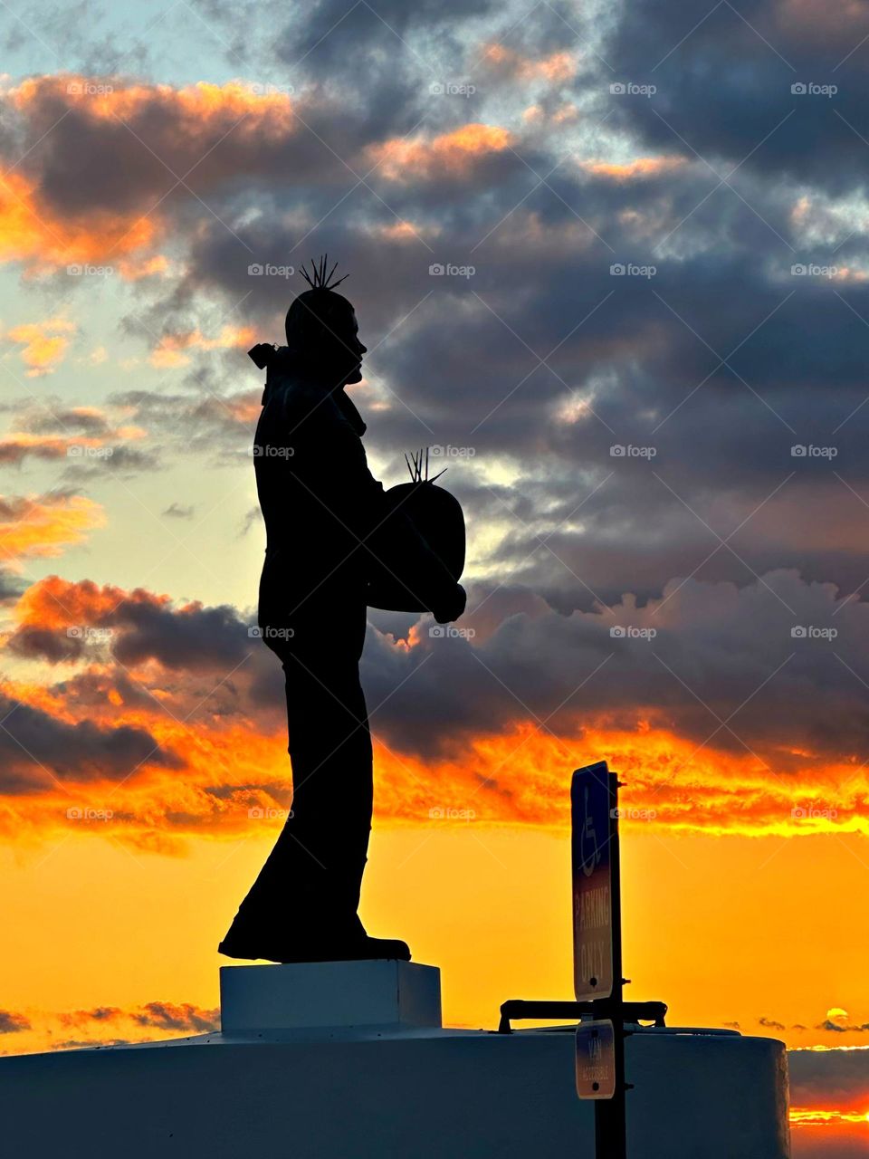 Astronaut statue - the City of Biloxi had spikes attached to the head and helmet of the statue of Fred Haise it unveiled in 2022 to keep seagulls and other birds off the tribute to the Apollo astronaut. Unfortunately it didn’t work. 