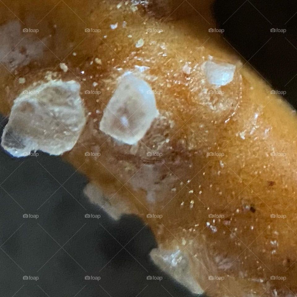 Salted pretzel macro