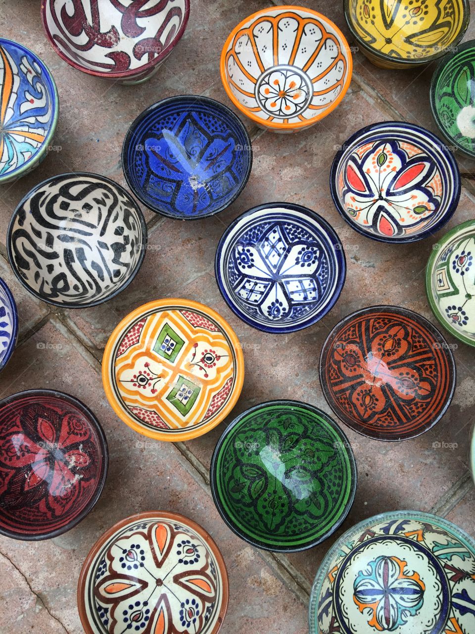 Moroccan pottery 