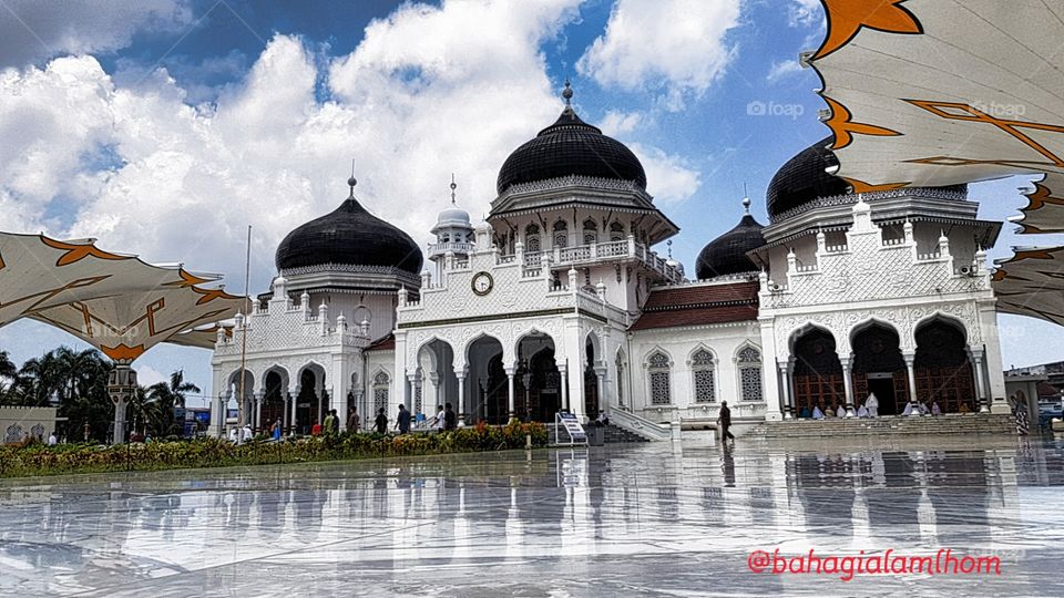 Mesjid Raya Baiturrahman, mesjid kebanggaan rakyat Aceh