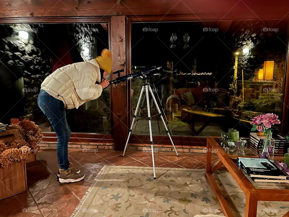 Looking at the stars