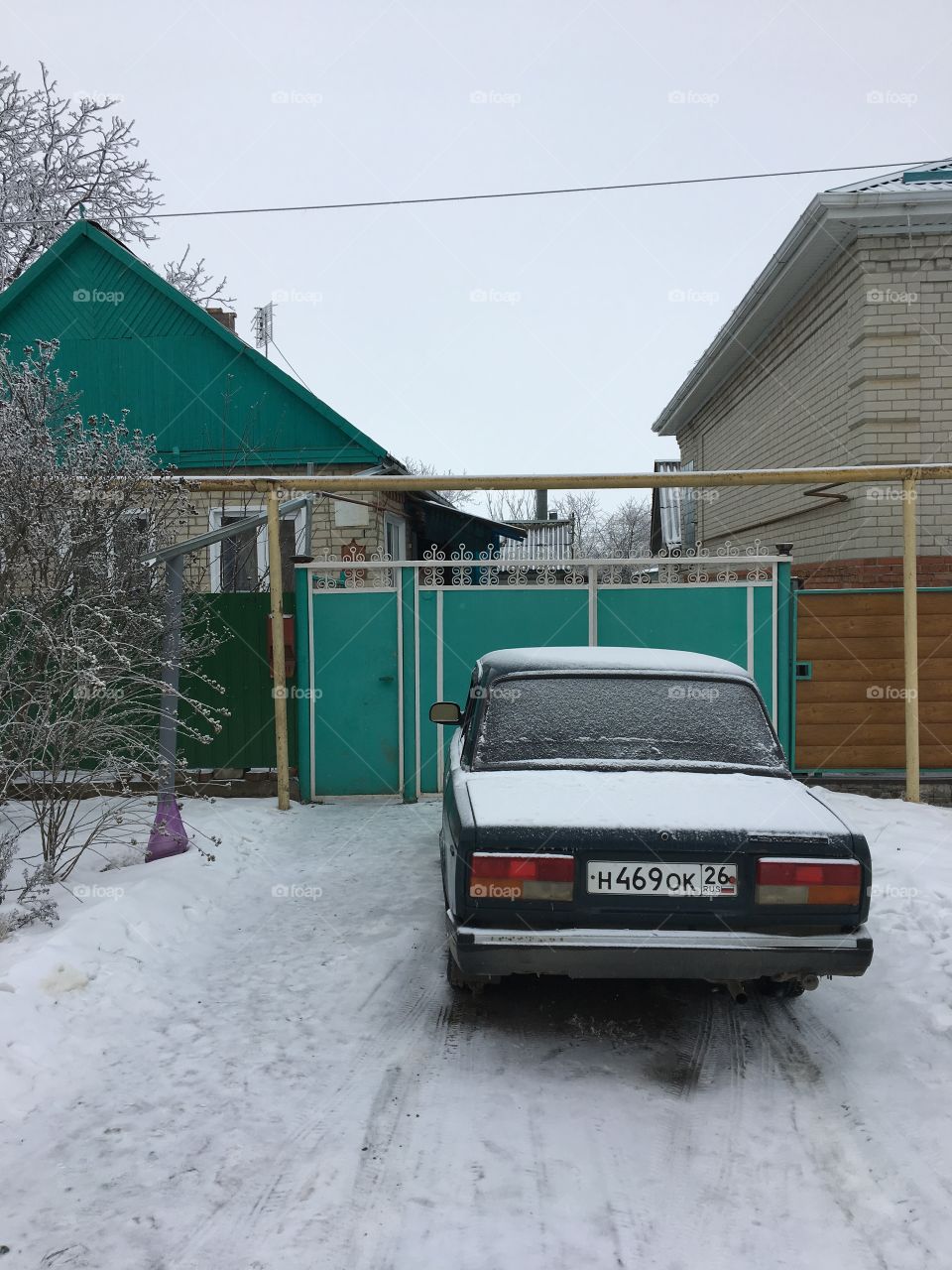 Зима на Ставрополье 