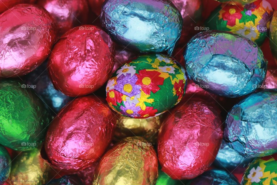 Abundance of Chocolate Eggs