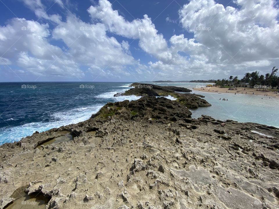 The top of the mountain 