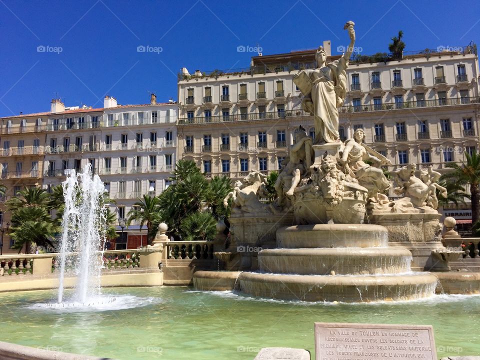 Liberte Place Fountain