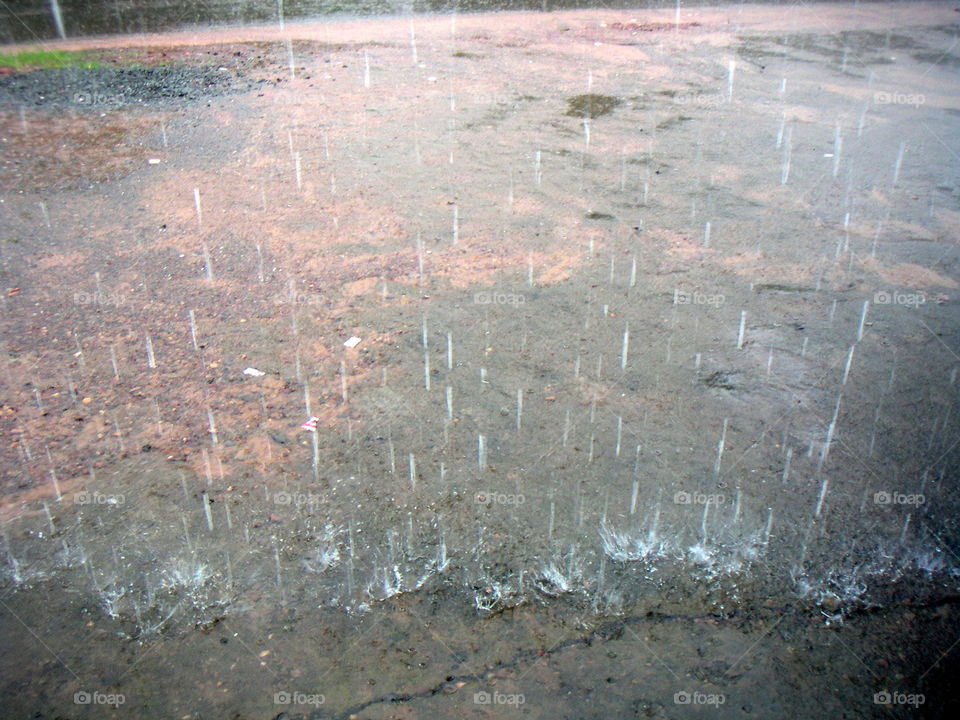 heavy rain during monsoon in Goa