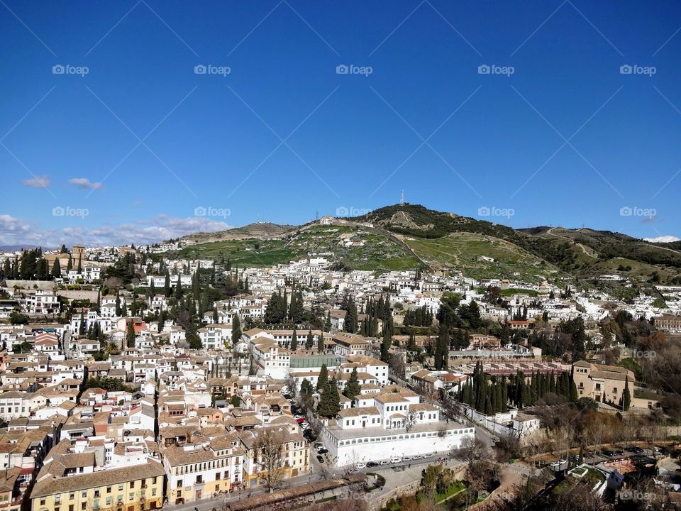 Alhambra in Granada, Spain