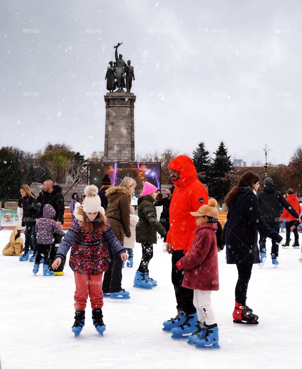 Winter fun on ice