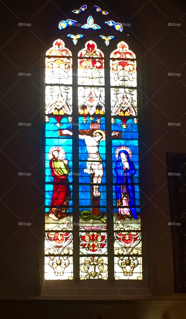 Church, Stained Glass, Religion, Window, Religious