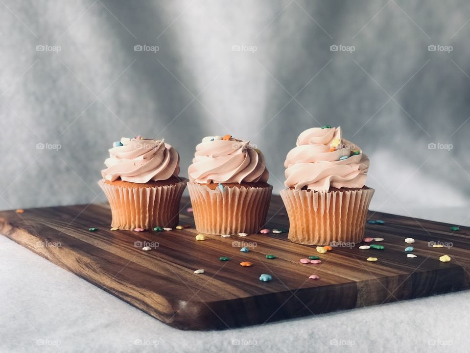 Pink cupcakes for Tuesday 