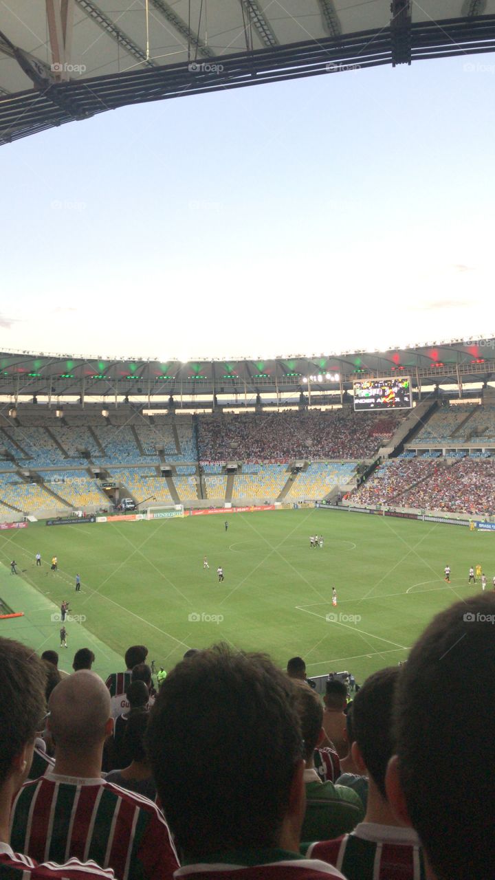Maracanã em jogo Fluminense x São Paulo 