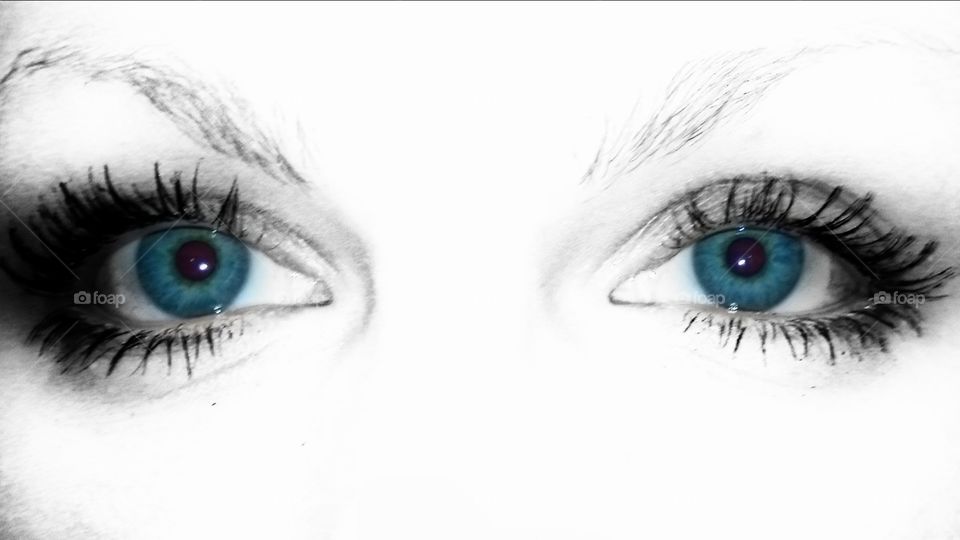 my blue eyes