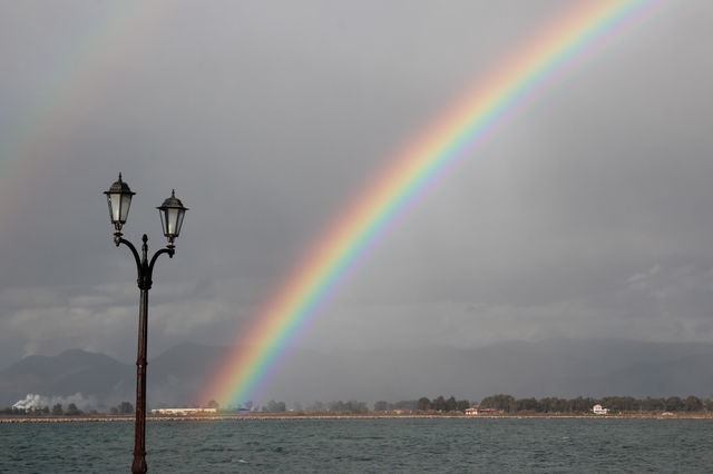 seaside rainbow