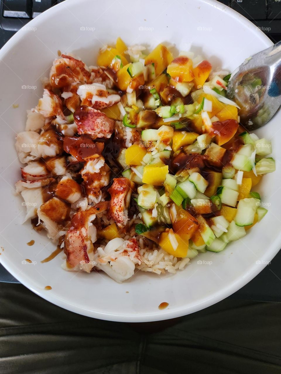 lobster poke bowl