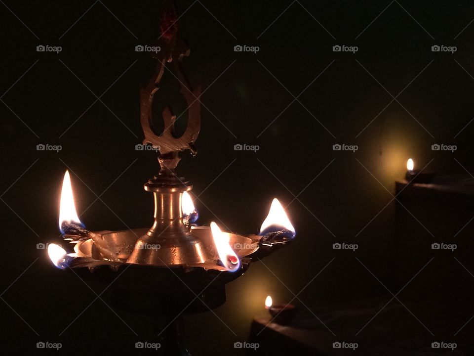 oil lamp