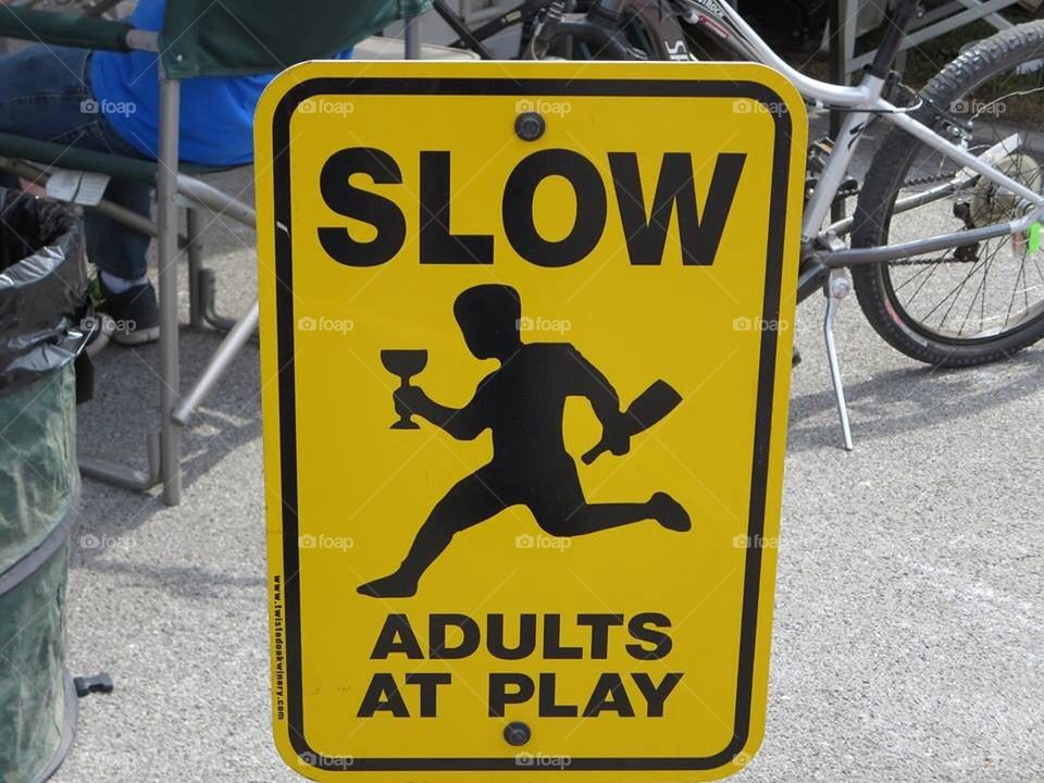 Adults at play