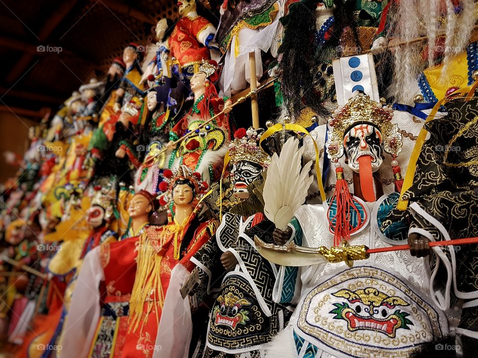 chinese warrior dolls