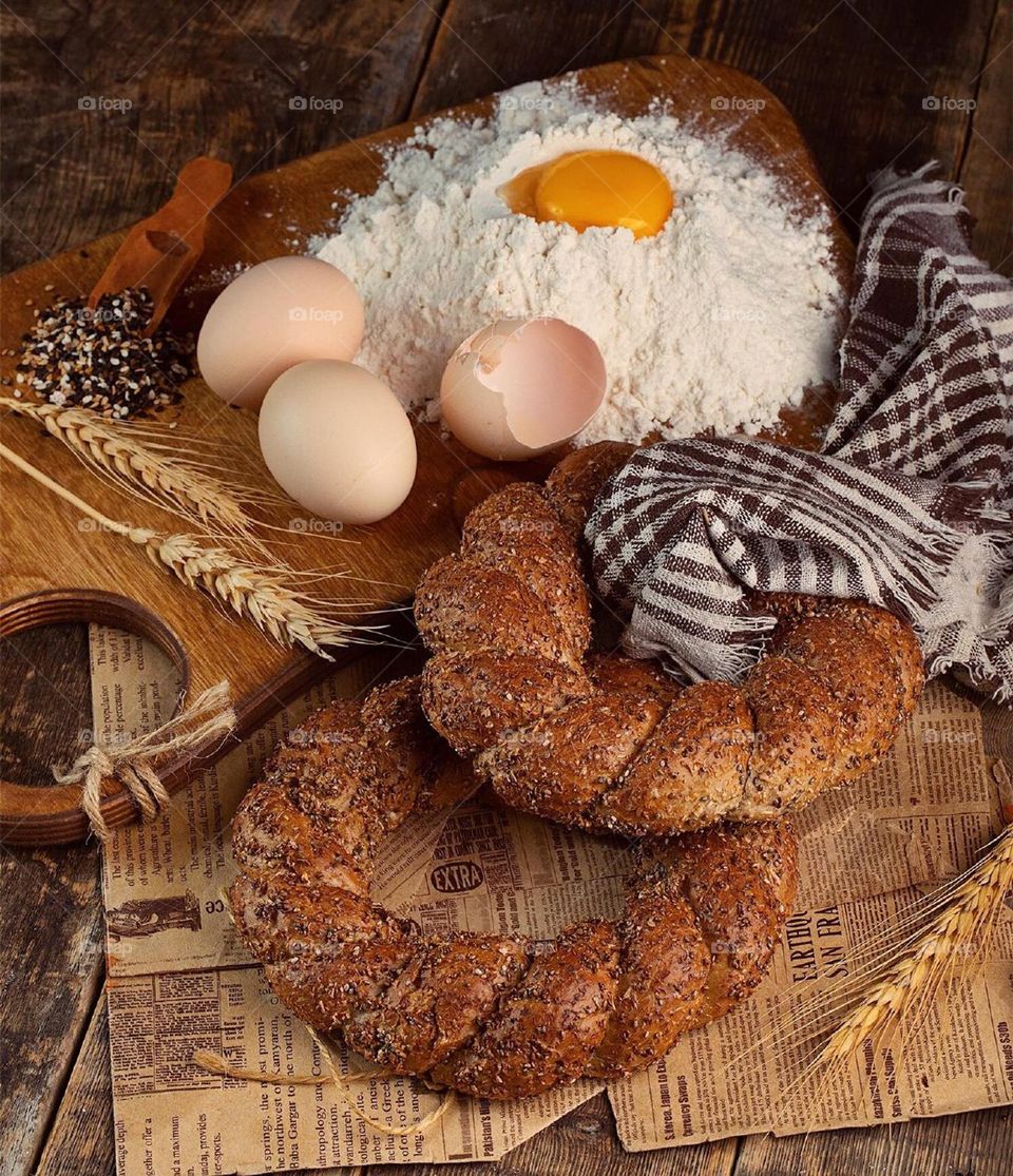 My mother's aunt was a poet and writer. She was also an amazing cook and wrote 6 volumes of cookbooks and I proudly photographed some of her dishes. Auntie 's simits were unique. We lost her in January and I remember her with this photo!