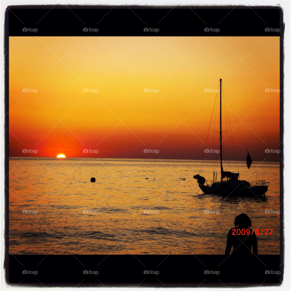 sunrise ship black sea by tony__stark