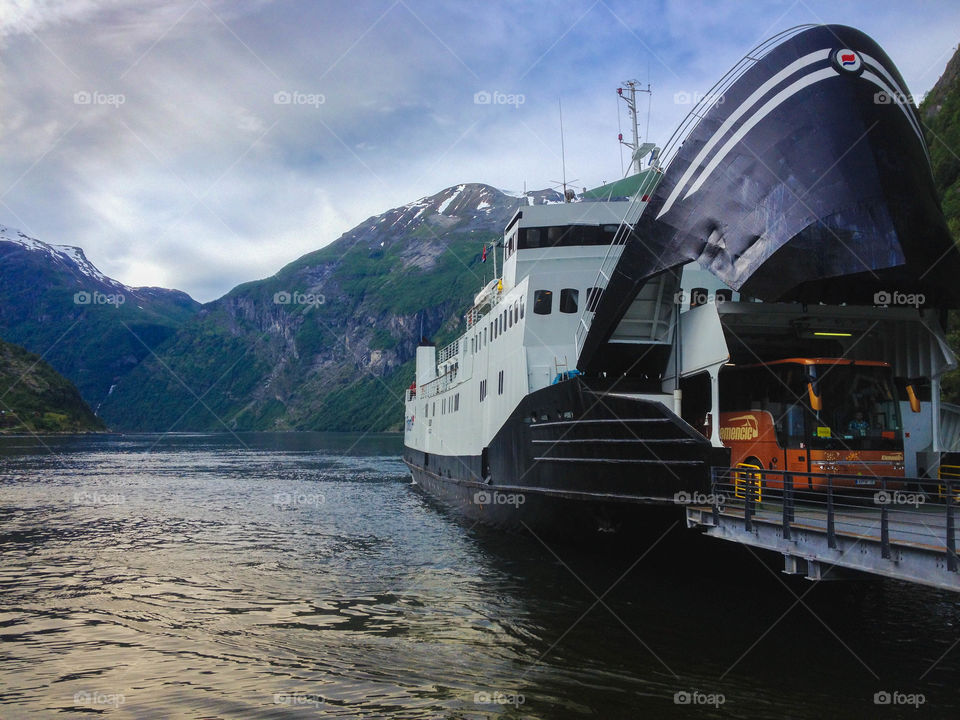 Road trip through Norwegian fjords