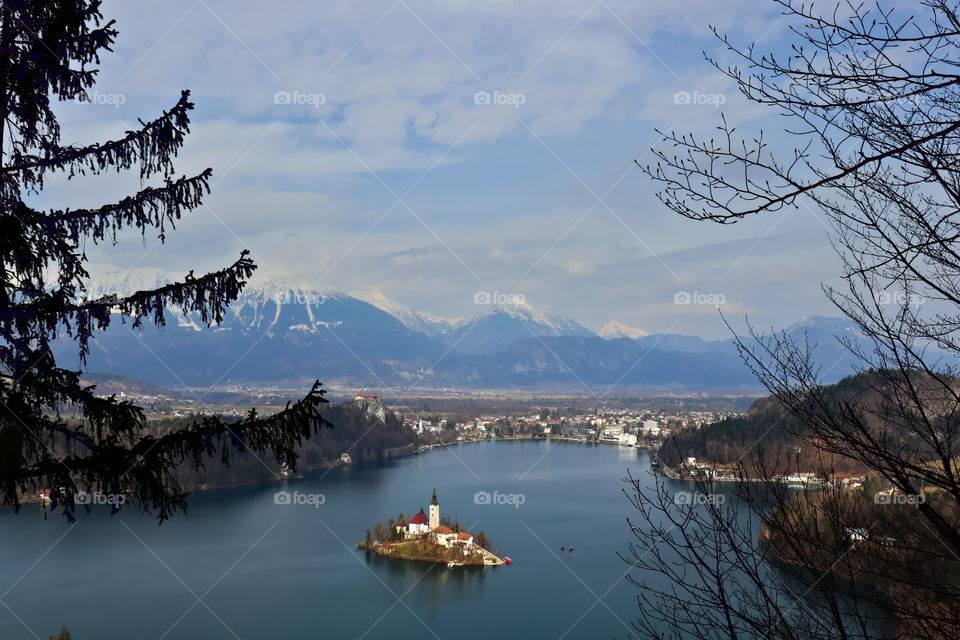 Bled island and castle