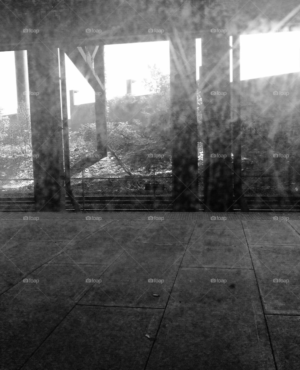 Passing by trough the window